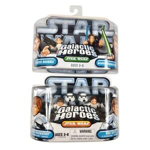 PADME AMIDALA ANAKIN & LUKE HAN STORMTROOPER DISGUISE Star Wars Galactic Heroes